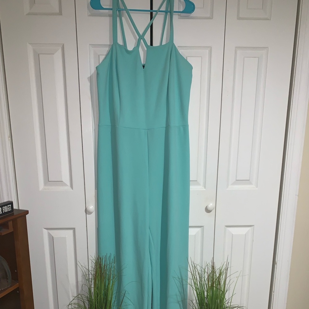 Teal  jumpsuit
